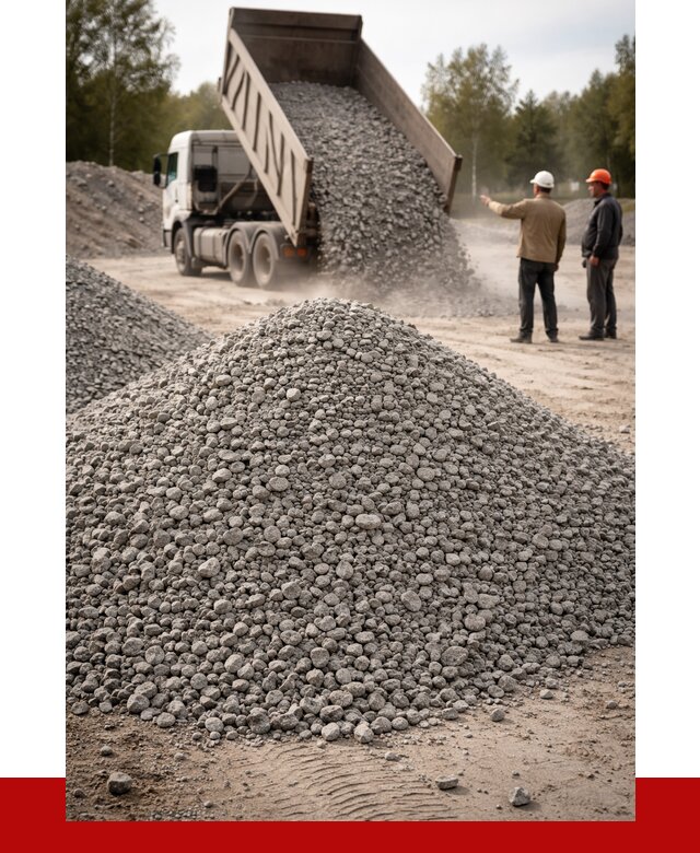 Гранитный щебень фракция 0-5 в Киржаче от 2990 руб ПРОНЕРУДКрж