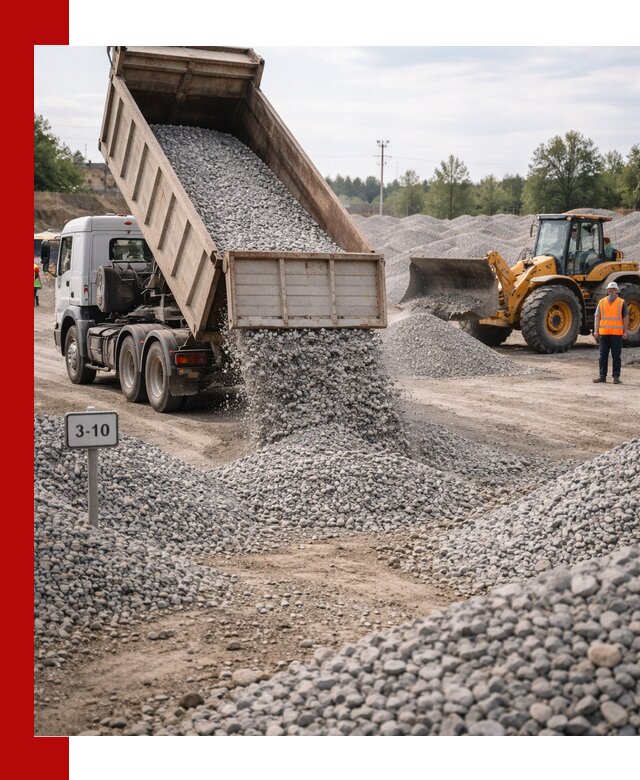 Гранитный щебень фракции 3–10: доставка и продажа в Киржаче