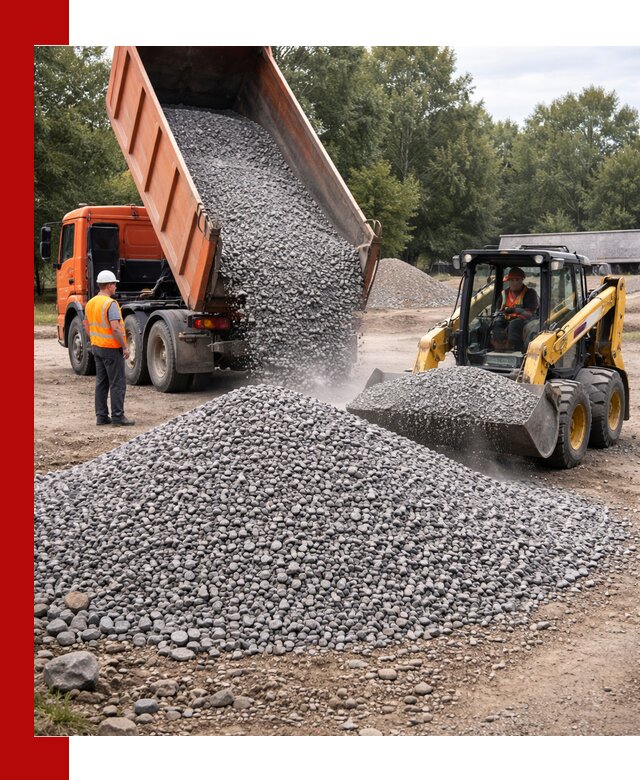 Купить гранитный щебень фракции 5–10 в Киржаче с доставкой