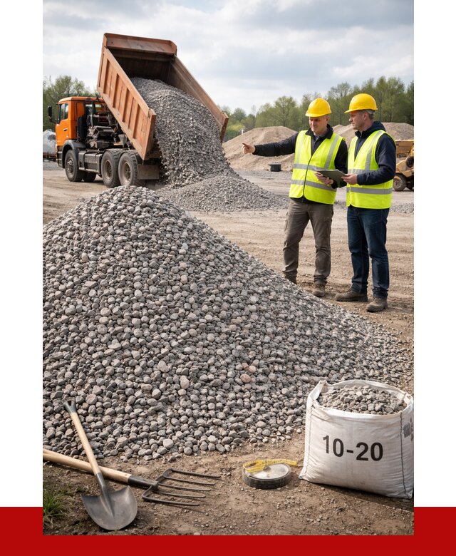 Гранитный щебень фракция 10-20 в Киржаче от 4330 руб.|ПРОНЕРУДКрж
