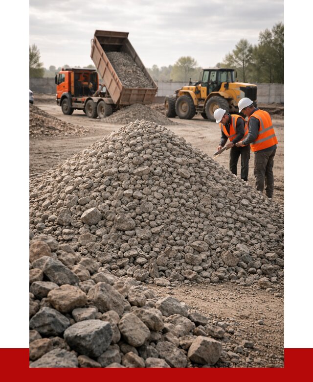 Гранитный щебень фракция 40-70 в Киржаче от 2578 руб ПРОНЕРУДКрж