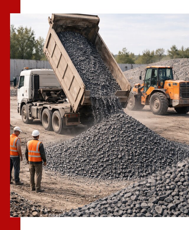 Доставка и продажа щебня габбро-диабаза в Киржаче