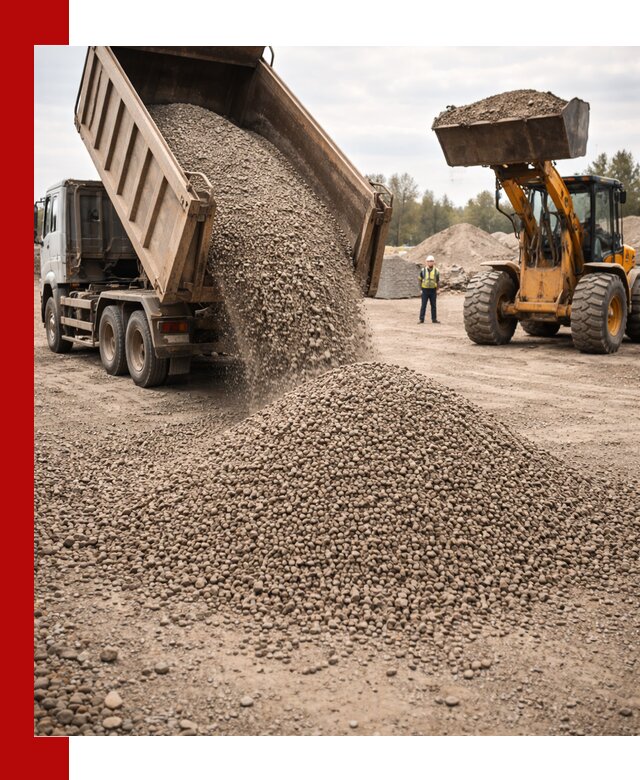 Гравийный щебень фракция 3–10 с доставкой в Киржаче