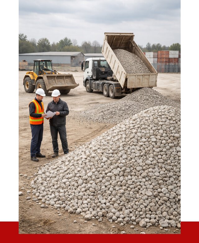 Известняковый щебень в Киржаче от 1443 р. доставка | ПРОНЕРУДКрж