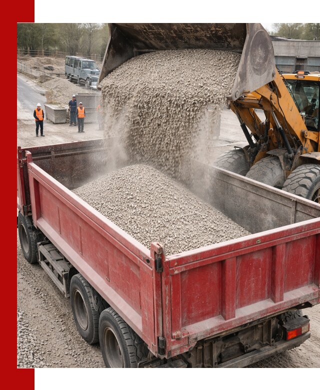 Купить известняковый щебень фракции 0-5 с доставкой в Киржаче