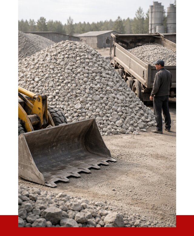 Известняковый щебень фракция 40-70 в Киржаче от 4330 р. | ПРОНЕРУДКрж