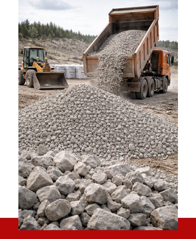 Доломитовый щебень фр. 20-40 в Киржаче от 4330 р. | ПРОНЕРУДКрж