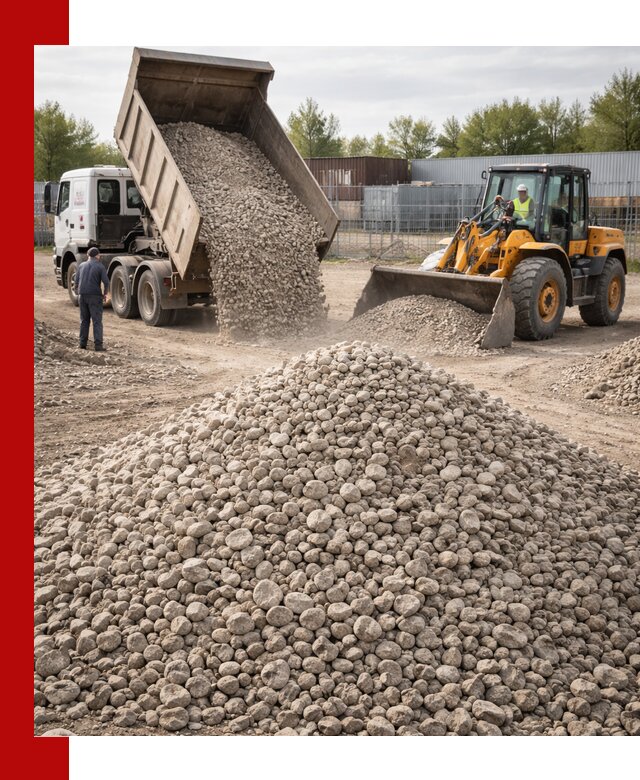 Доломитовый щебень фракции 20–41 с доставкой в Киржаче