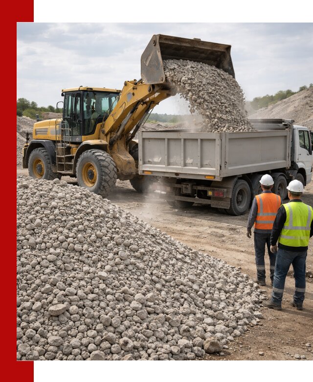 Доломитовый щебень фракция 40–71 доставка и продажа в Киржаче