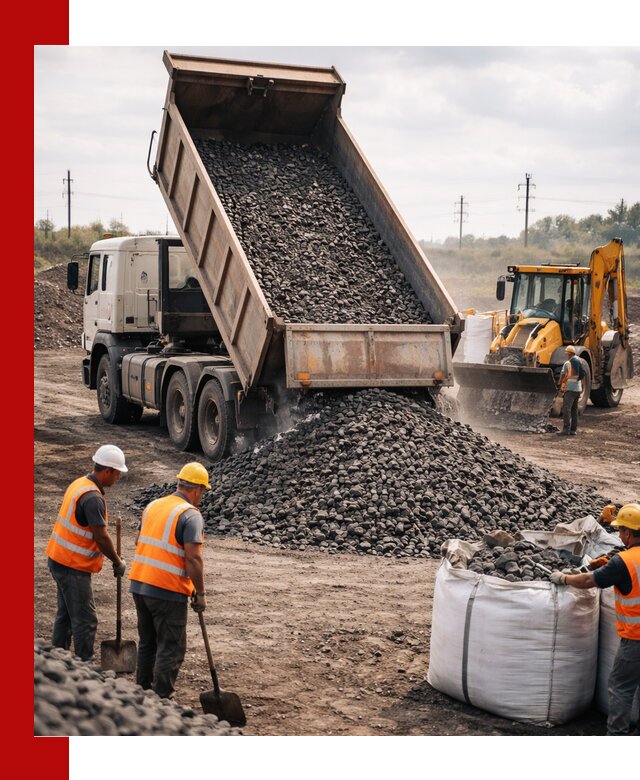 Шлаковый щебень фракция 40-70 с доставкой в Киржаче