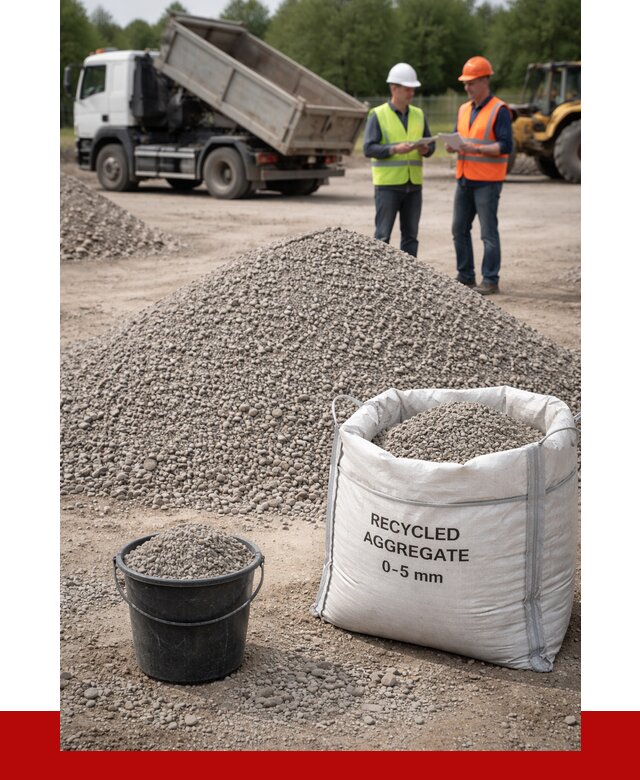 Вторичный щебень фракция 0-5 в Киржаче от 1650 р. ПРОНЕРУДКрж