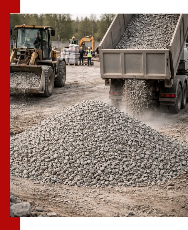 Вторичный щебень фракции 5-20 в Киржаче — доставка и продажа крупнотоннажно