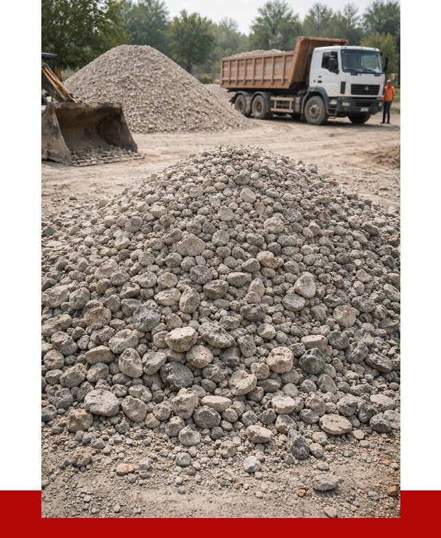 Вторичный щебень фракция 20-40 в Киржаче от 2268 р ПРОНЕРУДКрж