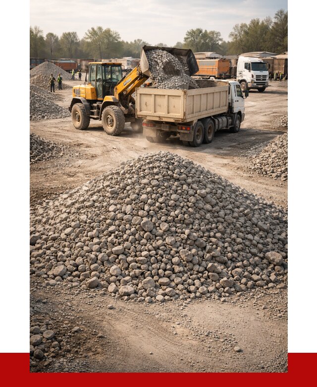 Вторичный щебень фракция 40-70 в Киржаче от 1794 р, ПРОНЕРУДКрж