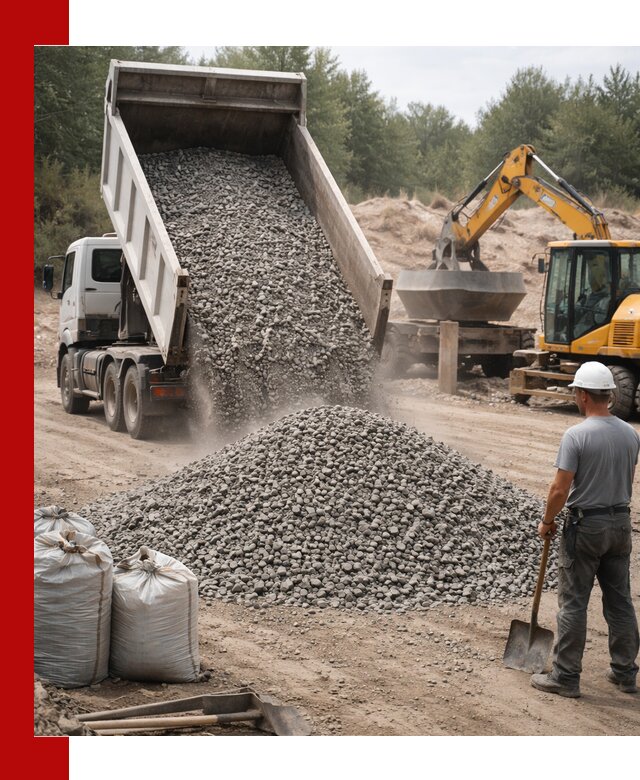 Доставка и продажа бетонного щебня в Киржаче