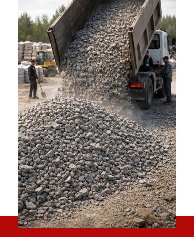 Бетонный щебень фракция 40-70 в Киржаче от 1856 р. ПРОНЕРУДКрж