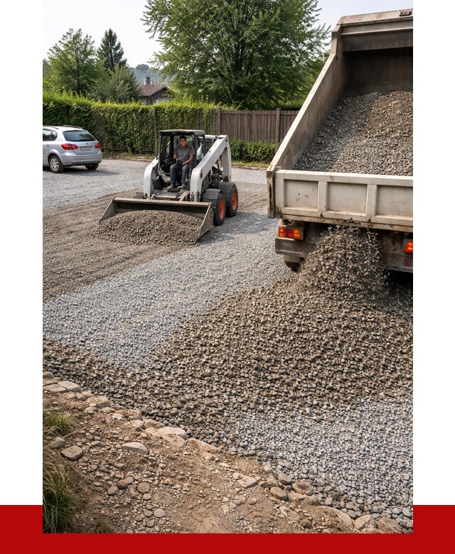 Щебень для парковки в Киржаче с доставкой от 1237 р.| ПРОНЕРУДКрж