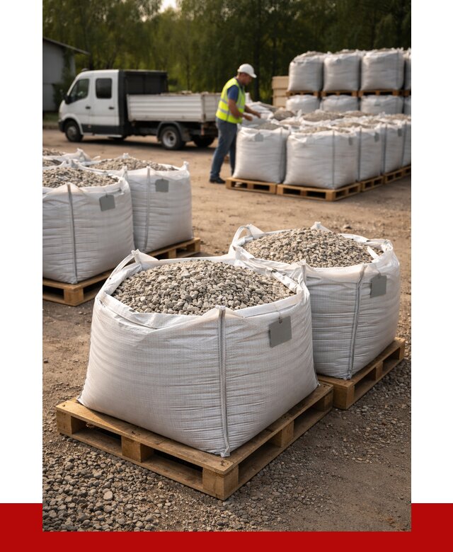 Щебень в мешках с доставкой в Киржаче от 4330 р. | ПРОНЕРУДКрж