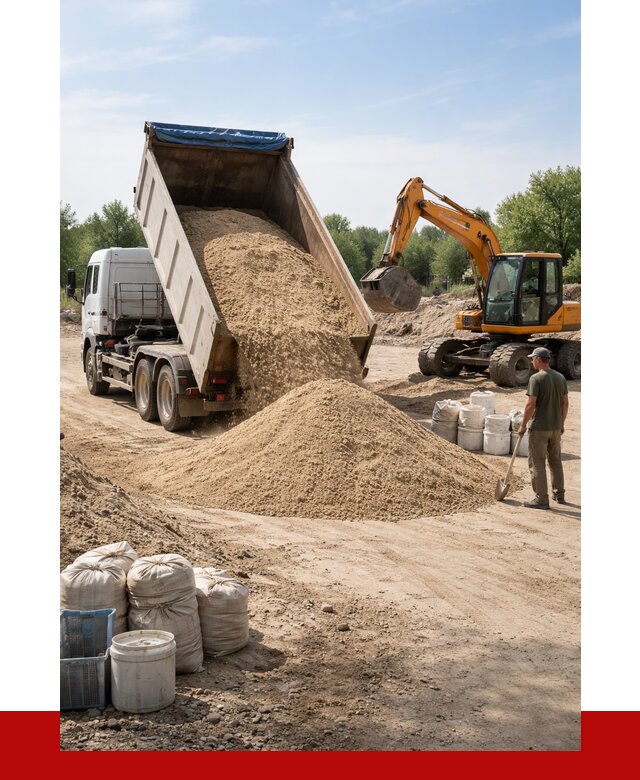 Купить речной песок в Киржаче от 1237 р. за куб | ПРОНЕРУДКрж