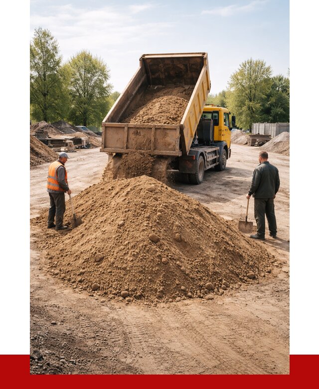 Пескогрунт в Киржаче от 4330 р. с доставкой от ПРОНЕРУДКрж