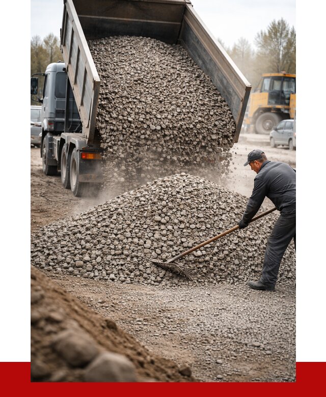 Гравий фракция 20-40 в Киржаче от 2578 р. доставка | ПРОНЕРУДКрж