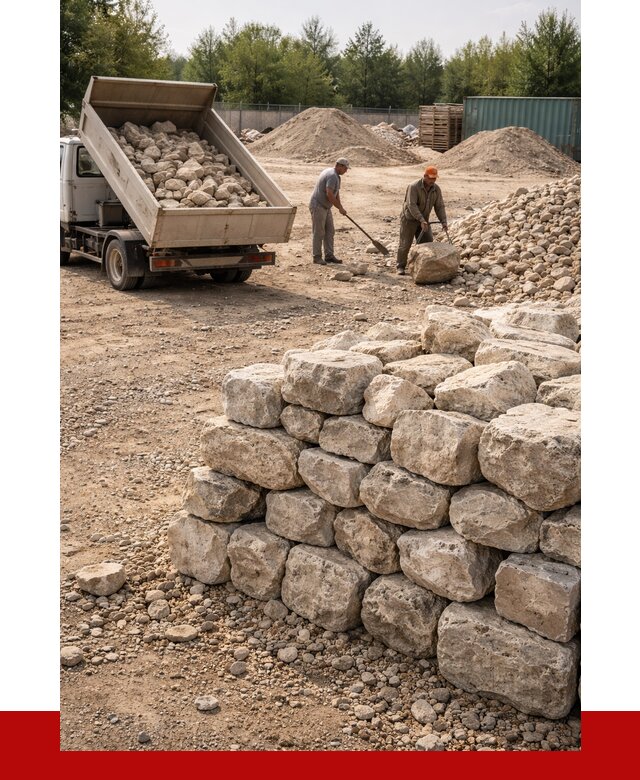 Бутовый камень известняковый в Киржаче от 4330 р. | ПРОНЕРУДКрж