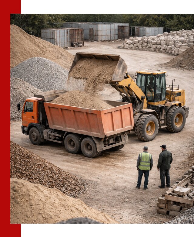 Доставка сыпучих смесей и смесей для стройки в Киржаче