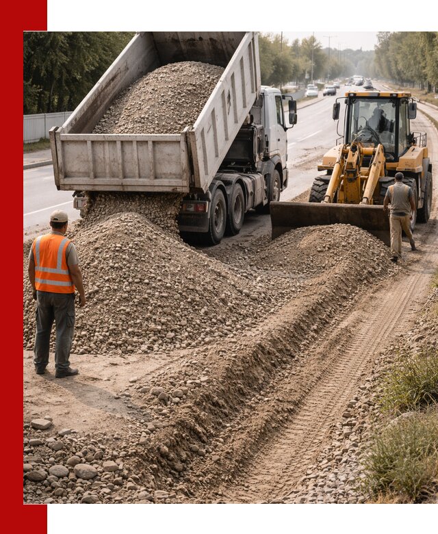 Опгс для устройства дорог и подсыпки в Киржаче