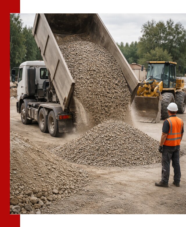 Доставка щпс в Киржаче — щебеночно-песчаная смесь под заборы и дорожки