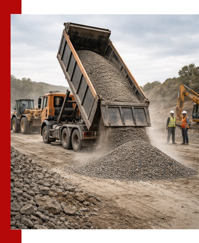 Щебёночно-песчаная смесь ЩПС С1 с доставкой в Киржаче