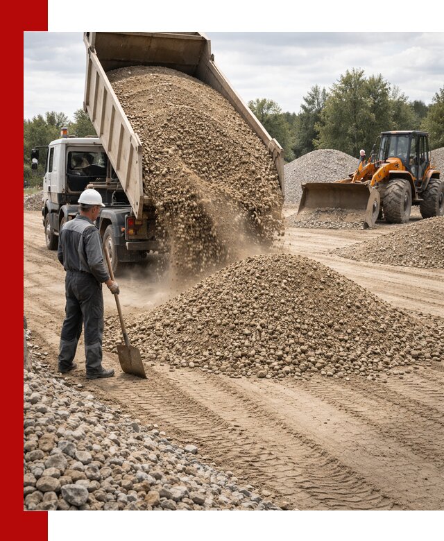 Доставка щпс С3 в Киржаче самосвалами и бортовыми грузовиками