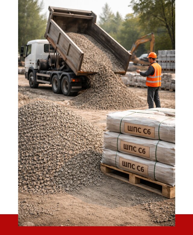 ЩПС С6 в Киржаче с доставкой от 2268 р. за куб | ПРОНЕРУДКрж