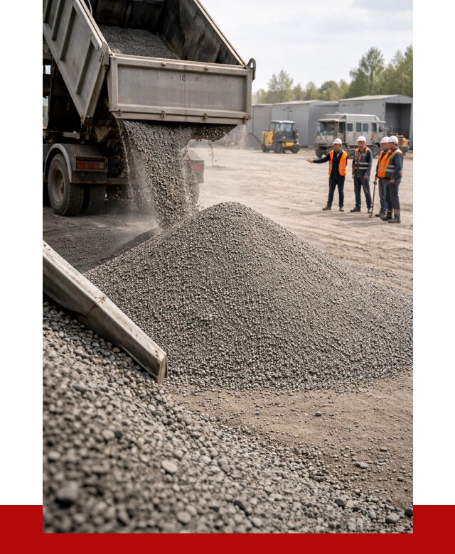 Гравийный отсев 0-5 в Киржаче от 1237 р. с доставкой | ПРОНЕРУДКрж