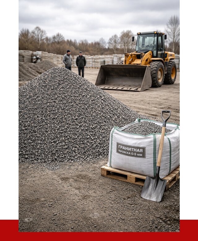 Купить гранитную крошку в Киржаче от 4949 р. с доставкой | ПРОНЕРУДКрж