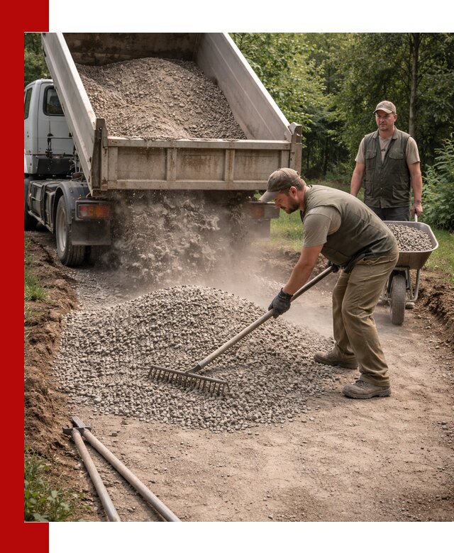 Каменная крошка для дорожек с доставкой в Киржаче