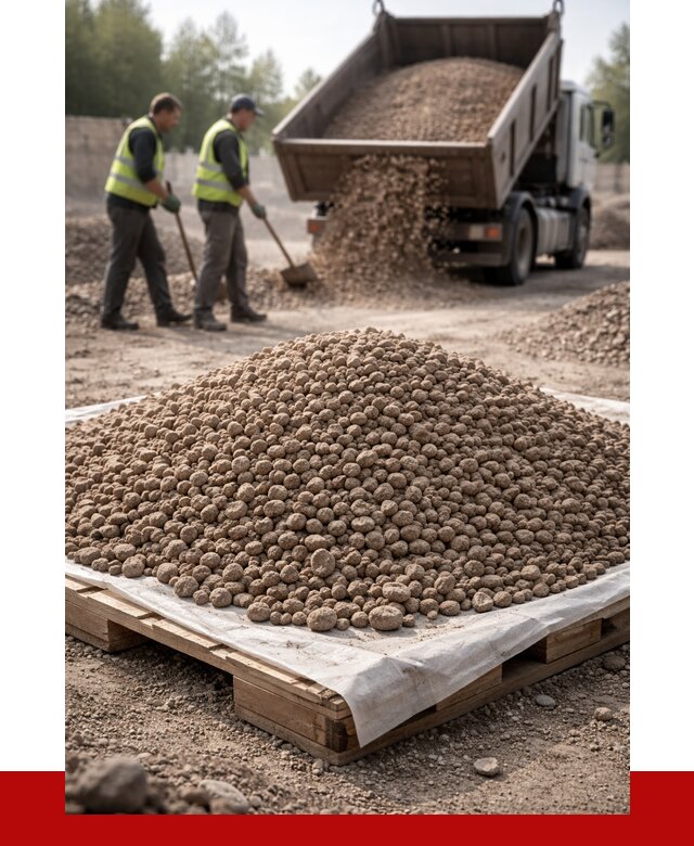 Керамзит фракция 5-10 в Киржаче от 4330 р. с доставкой | ПРОНЕРУДКрж