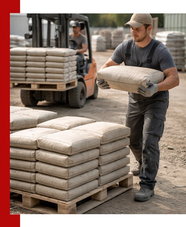 Доставка цемента в мешках оптом и в розницу в Киржаче