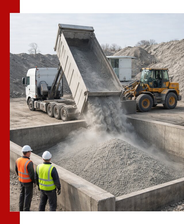 Доставка цемента навалом в Киржаче крупными партиями