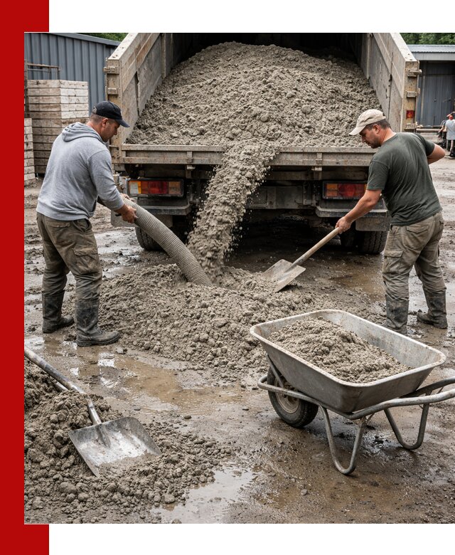 Цементно-песчаная смесь М150 доставка в Киржаче