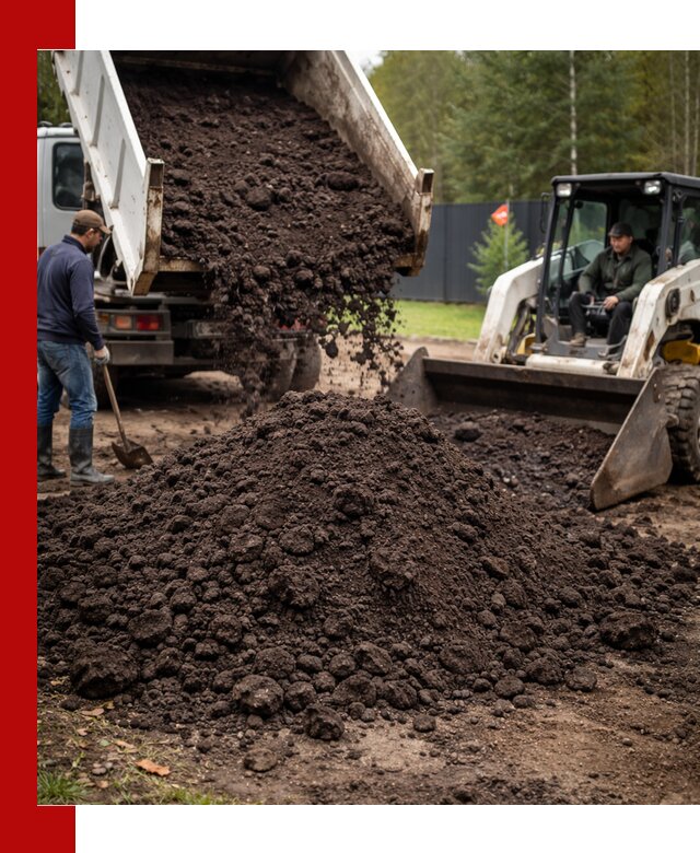Плодородный грунт с доставкой в Киржаче для садов и огородов