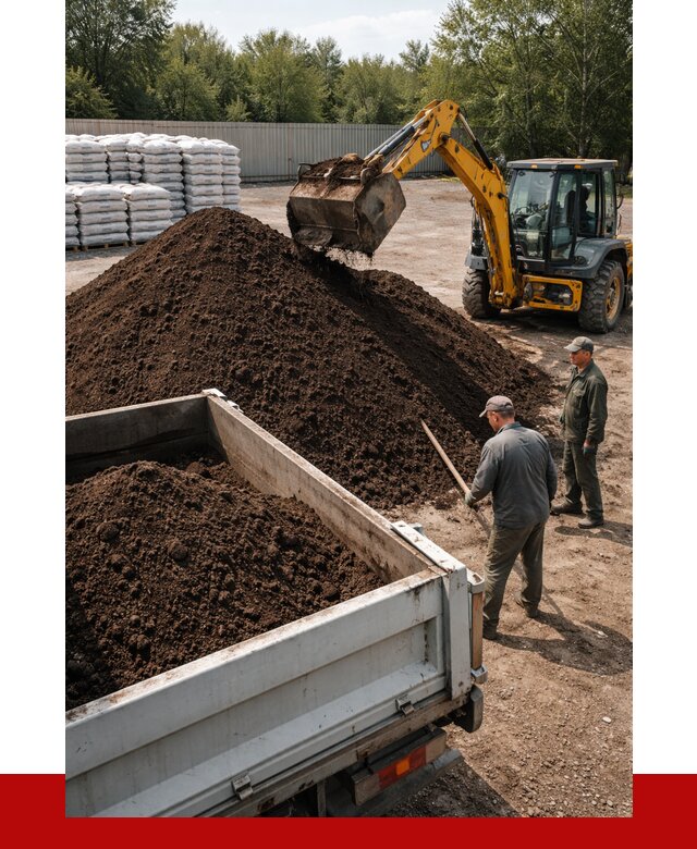 Растительный грунт с доставкой в Киржаче от 3299 р. | ПРОНЕРУДКрж