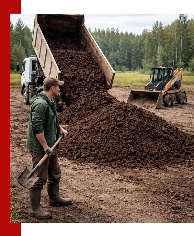 Купить верховой торф с доставкой в Киржаче для садоводства и растений