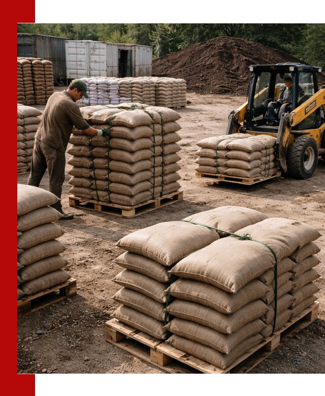 Доставка торфа в мешках по выгодным ценам в Киржаче