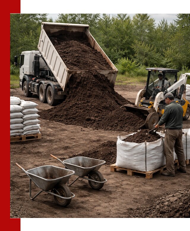 Доставка и продажа торфогрунта в Киржаче оптом и в розницу