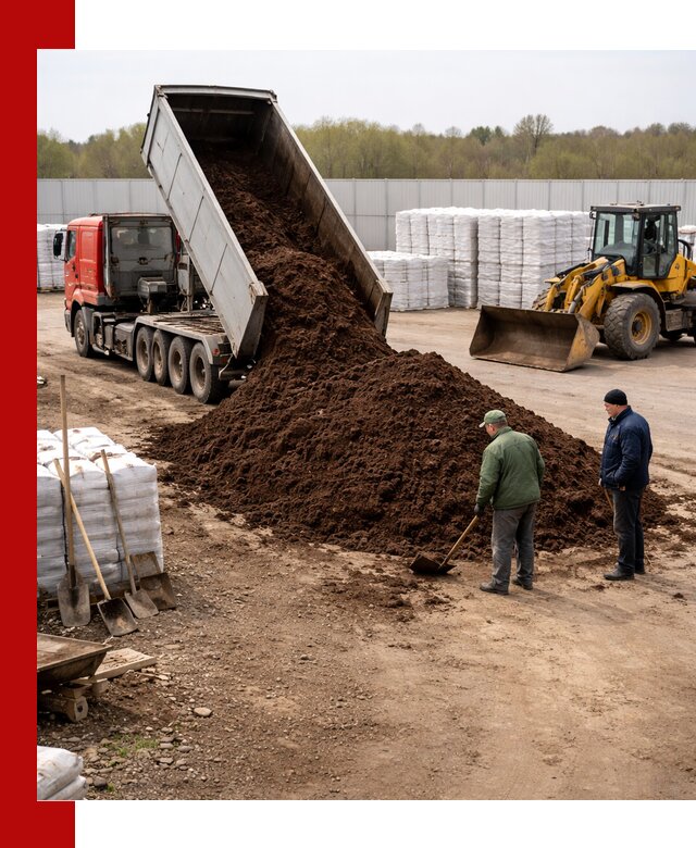 Доставка торфяных смесей оптом и в розницу в Киржаче