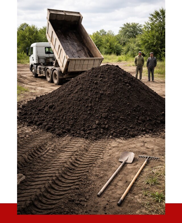 Купить чернозем навалом в Киржаче от 1237 р. за куб | ПРОНЕРУДКрж