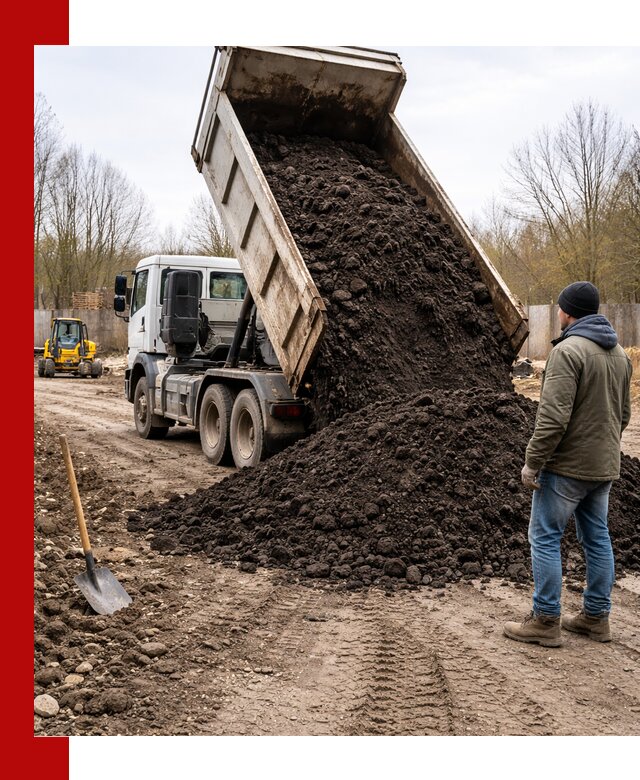Доставка чернозема навалом в Киржаче быстро и выгодно