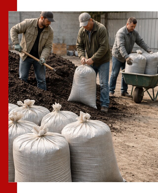 Купить чернозем в мешках с доставкой в Киржаче