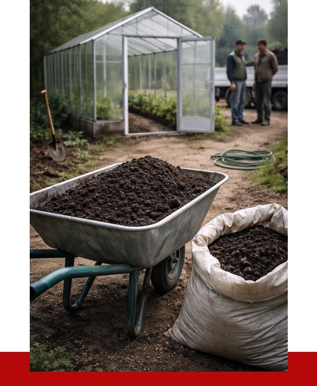 Чернозем для теплицы в Киржаче с доставкой от 1547 р. | ПРОНЕРУДКрж