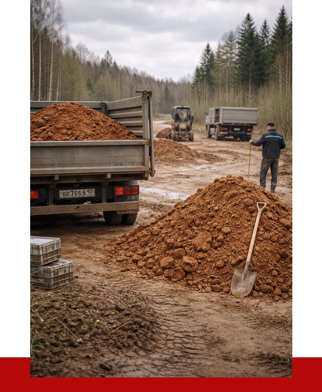 Глина и суглинки в Киржаче от 4640 р. за куб | ПРОНЕРУДКрж